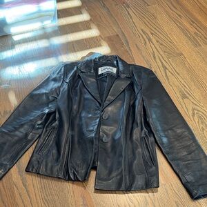 Pelle Studio Black Leather Women's Jacket